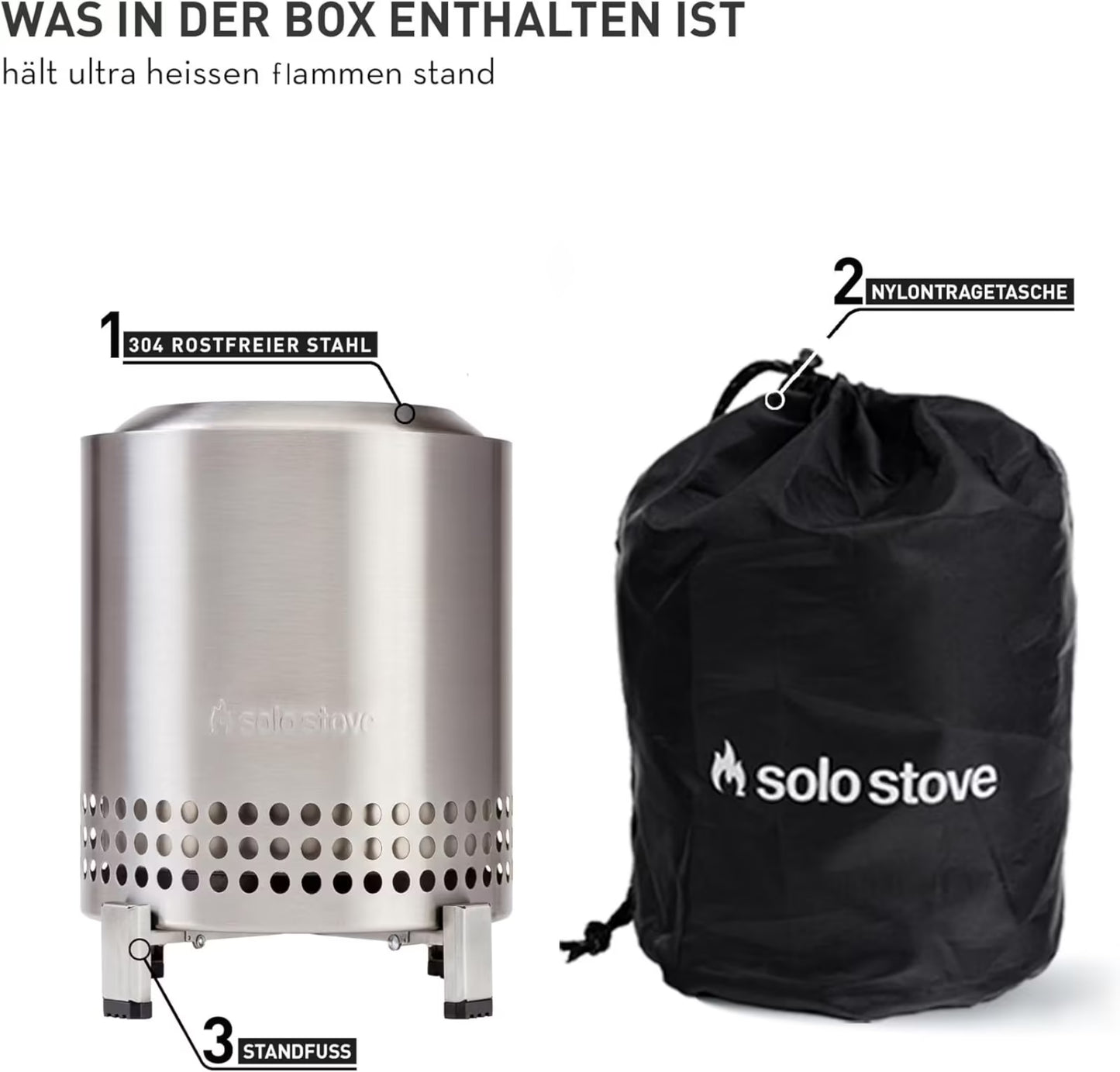 Solo Stove Mesa Tischfeuer Feuerschale
