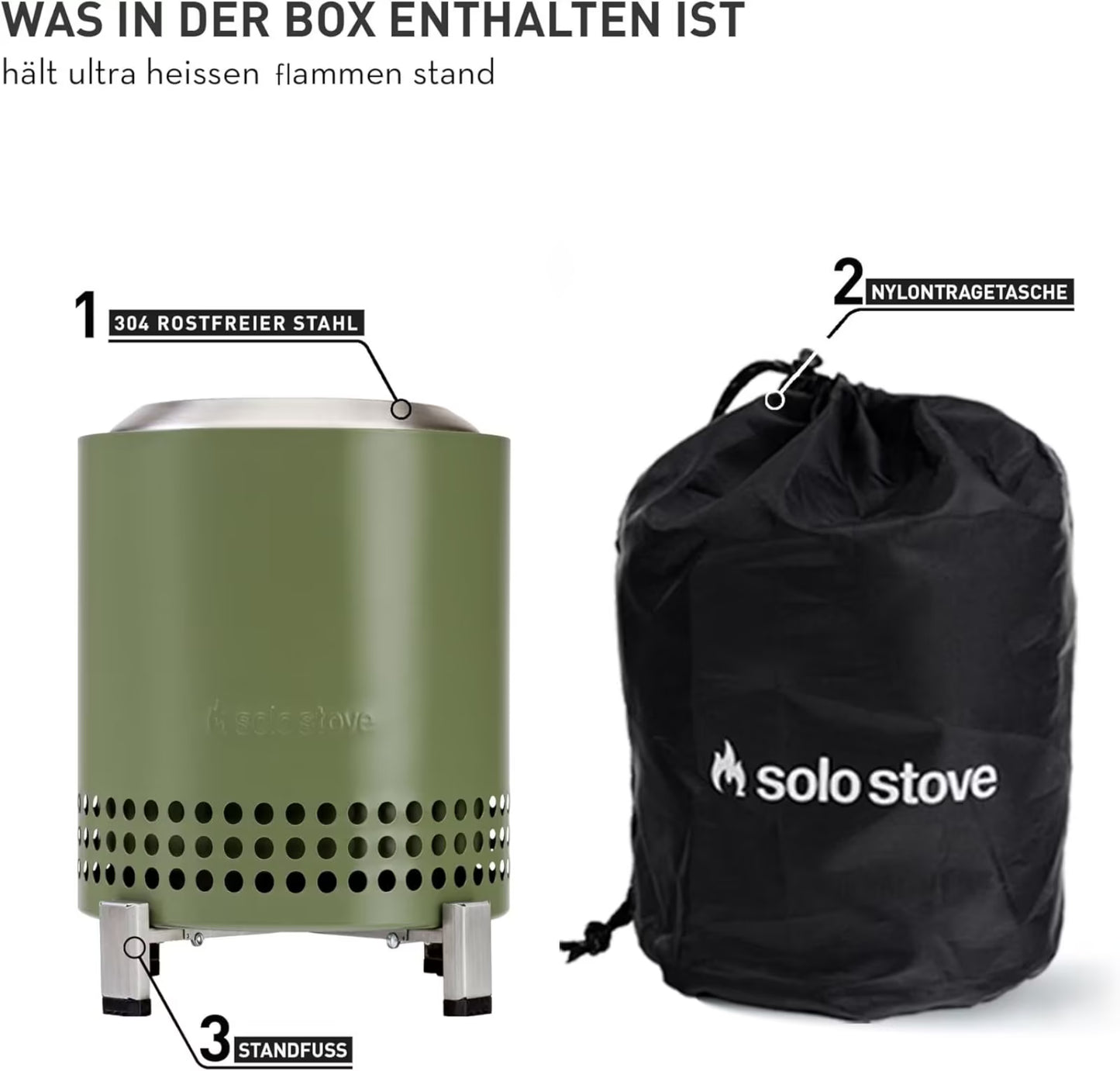 Solo Stove Mesa Tischfeuer Feuerschale