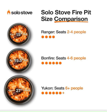 Solo Stove Feuerschale Yukon 2.0 mit Standfuß