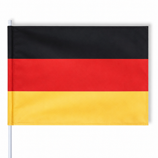 Deutschland Fahne Handflagge 50x70 cm
